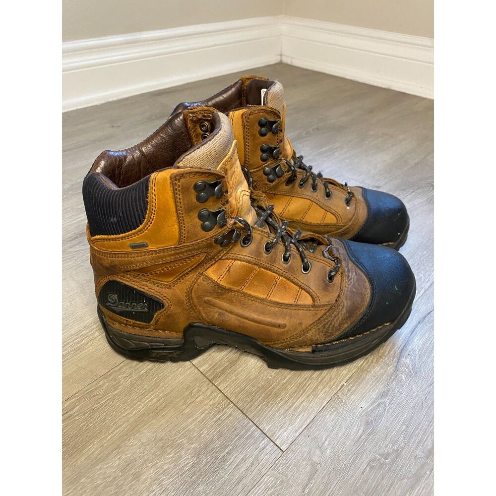 Danner Instigator GTX 47000 Mens 10 D Brown Leather Gore-Tex Work Hiking Boots